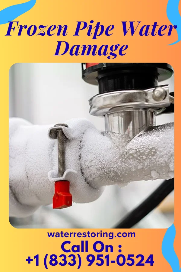 Frozen Pipe Water Damage in Buffalo Gap, TX